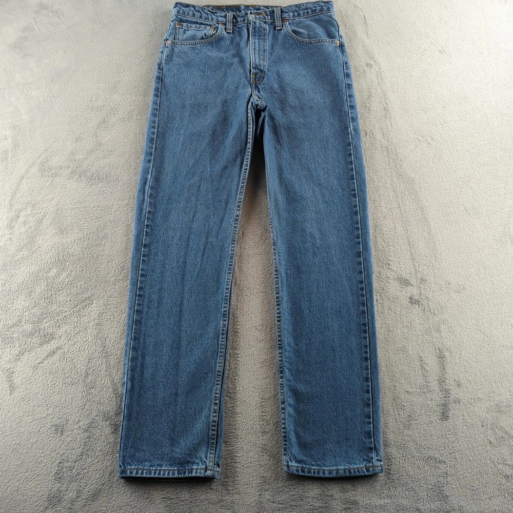 Vintage 90s Levi's Jeans 34x32 (Fits 32x33) Blue Denim Pants Y2K Made in Canada
